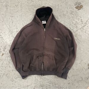 Vintage Handcuffs Full Zip Hoodie Men's Pullover 90s Skater Gloves Logo Size XL